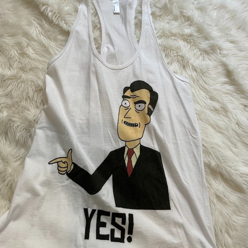 Rick and Morty Simulated universe "YES!" Tunic Tank, Women's Large